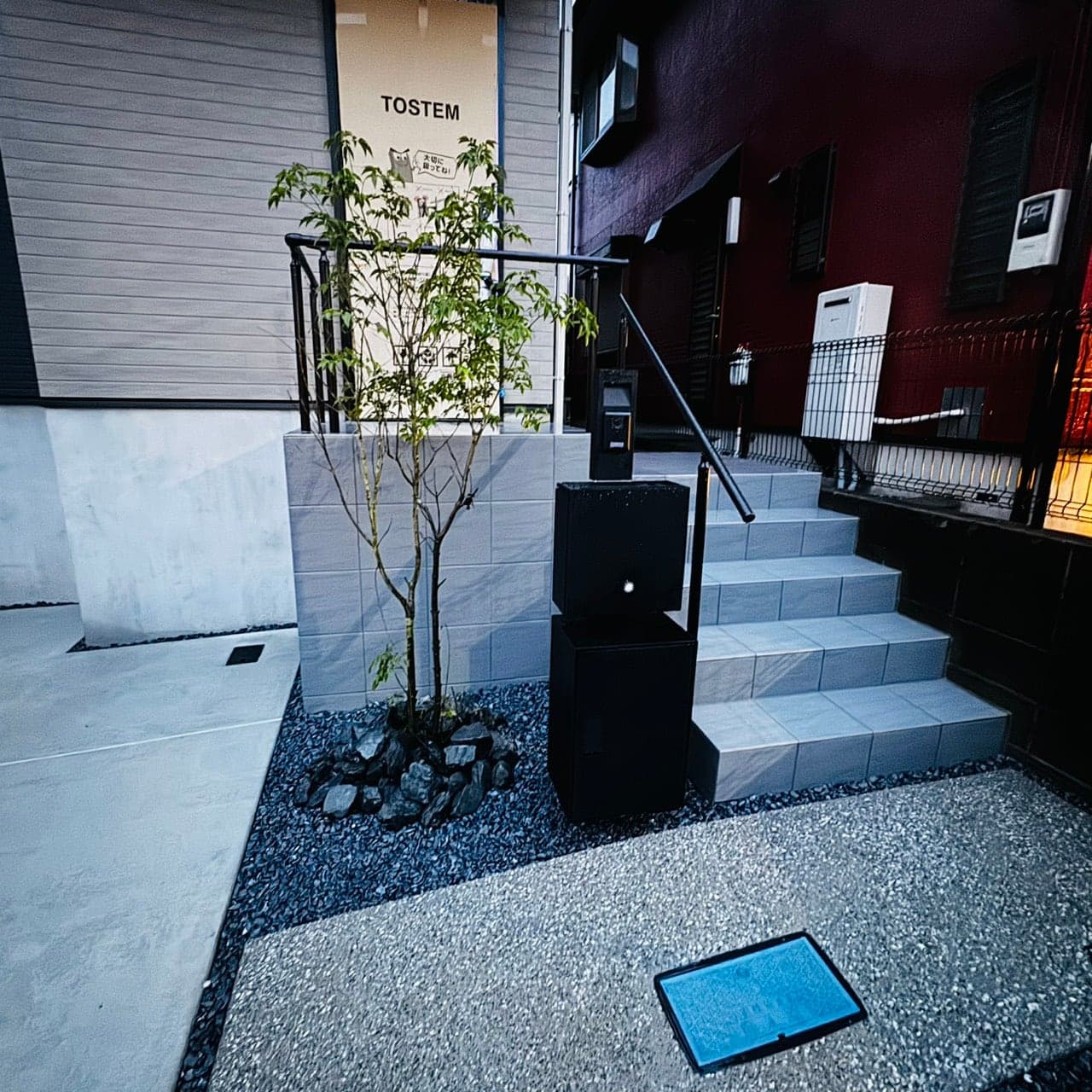 新築外構・玄関アプローチ工事